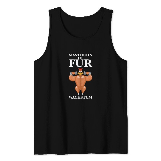 Chicken Pet Fitness Bodybuilding Mast Chicken for Growth 81 Tank Tops