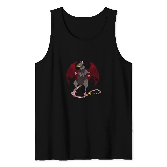Dragon Pet Rat Dragon Print For Rat AndOr Dragon Lovers Tank Tops