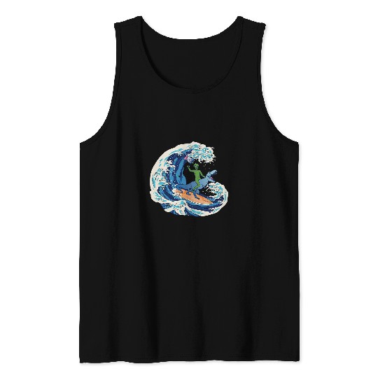 Aliens UFO Abduction Space Ancient Aliens Merchandise Tank Tops