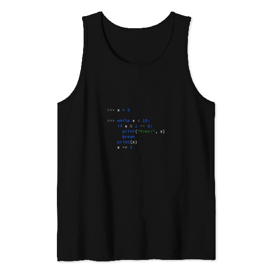 Funny Python Coding Dad 2Python Code Father Gift Tank Tops