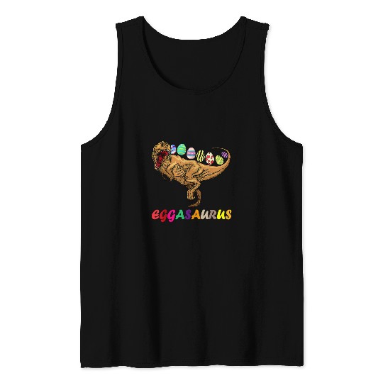 Dinosaur Pet eggasaurus stegosaurus egg dinosaur happy easter day 31 Tank Tops