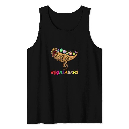Dinosaur Pet eggasaurus stegosaurus egg dinosaur happy easter day 31 Tank Tops