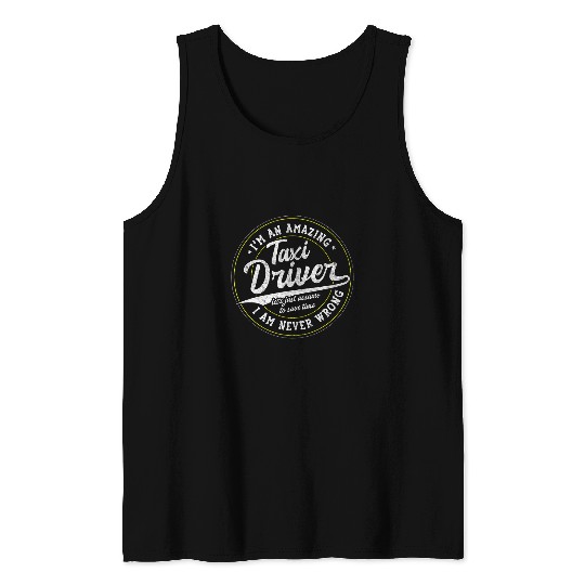 Amazing Taxi Driver Tank Tops