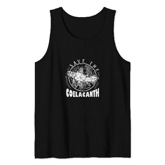 Coelacanth fish paleontologist biologist scientist Zookeeper 6 Tank Tops