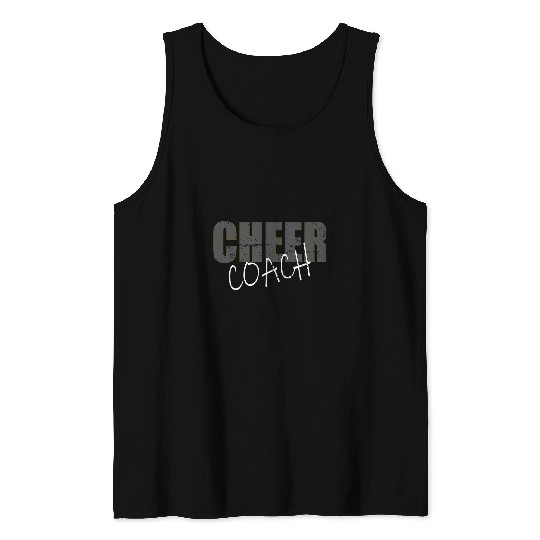 Cheer Coachs Cheerleader Cheerleading Tank Tops