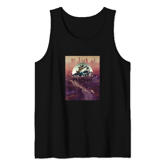 Blvd  Dreams Lowrider Motorcycle Tank Tops