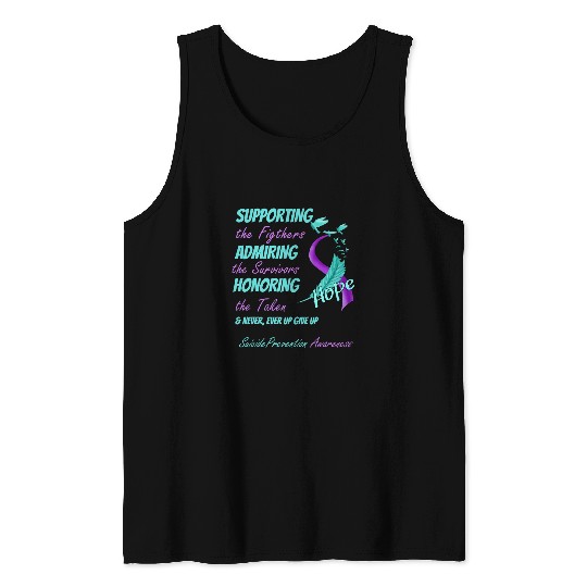 suicides Prevention 988 Ribbon Fight suicides Awareness Prevention You Matter 1 Tank Tops