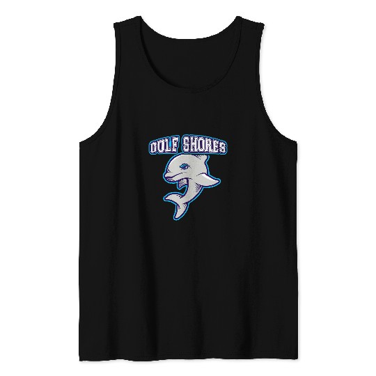 Dolphin Pet Gift Gulf Shores Dolphin Team Spirit Tank Tops