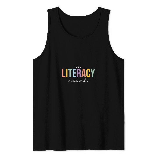 Book Fun Reading Teacher Interventionist Book Lover Literacy Coachs Tank Tops