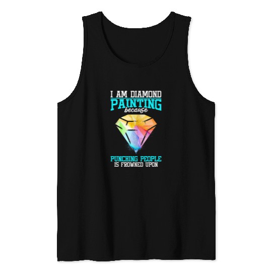 Diamond Painting Storage Diamond Painter Diamond Artist 16 Tank Tops