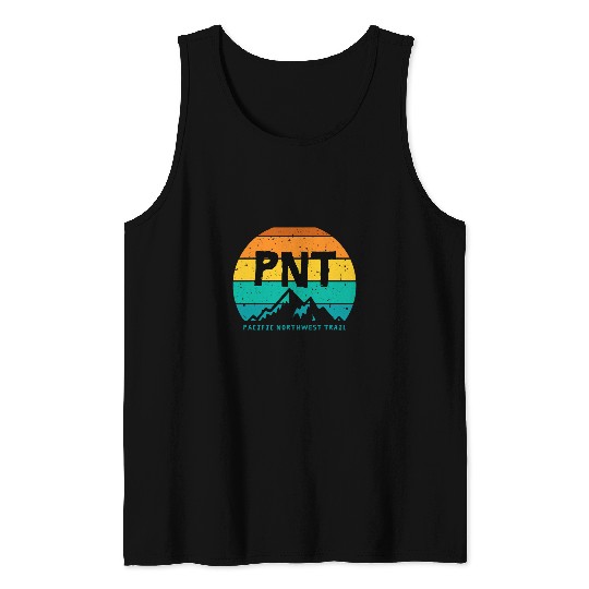 Fishing Fun Pacific Northwest Trail PNT USA Montana Nature Hiking Fishing Tank Tops