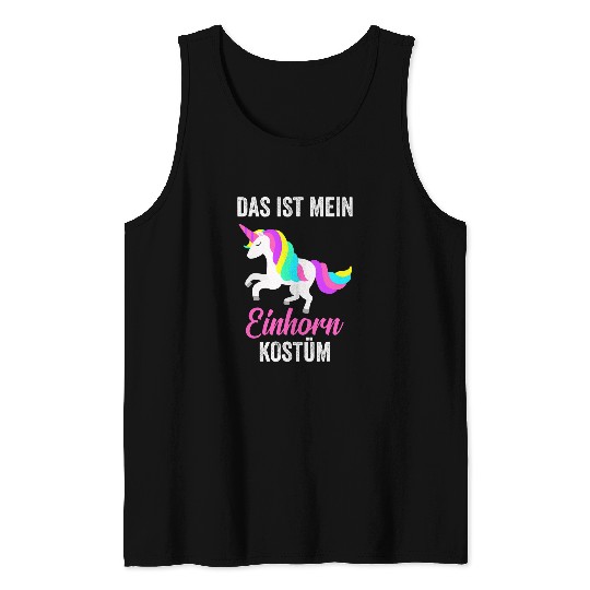 Unicorn Pet Das ist mein Unicorn Costume carnivals Fancy Dress Tank Tops
