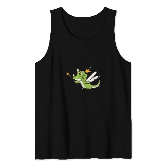 Dinosaur Pet Fairy Triceratops Paleontologist Mystical Dino Fairy Lover342 Tank Tops