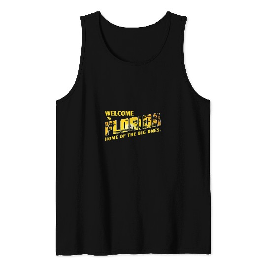 Alligator Pet Hunter Welcome To Florida Gator Hunting Tank Tops