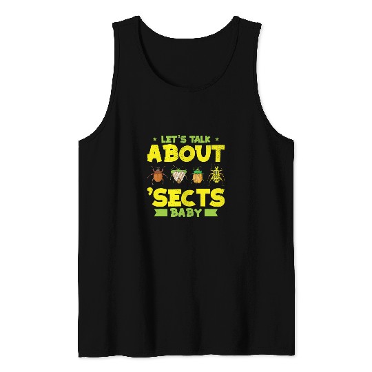 Bug Hunter Insect Bug Catcher Bug Collecting Entomologist 22 Tank Tops