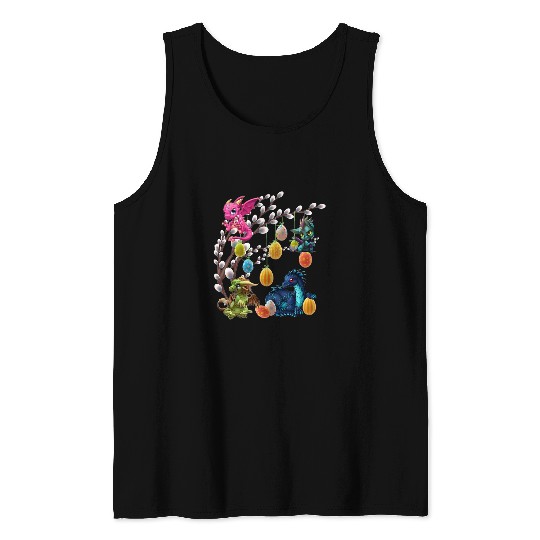 Dragon Pet WILLOW Dragon Tree Spring Tank Tops