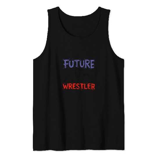 Sport Wrestling Future Wrestler American Wrestling Tank Tops