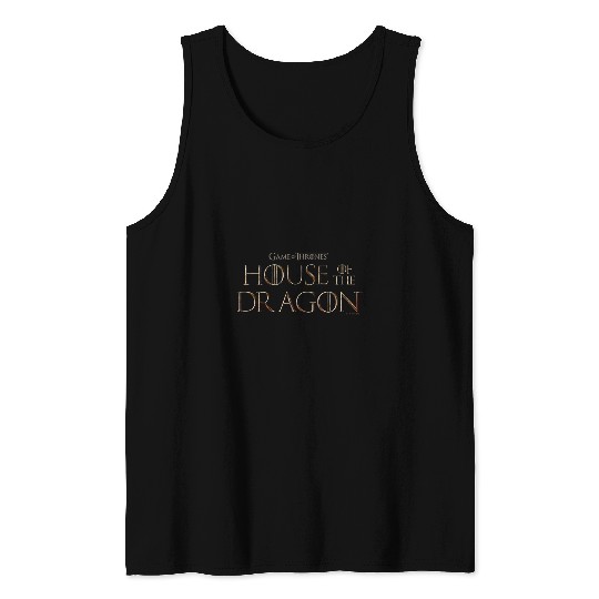 Dragon Pet House of the Dragon Game Of Thones Title V2 Tank Tops