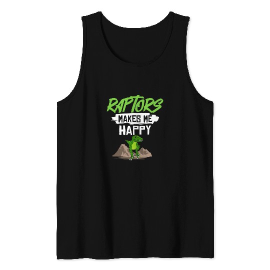 Dinosaur Pet Skull Velociraptor Raptor Dinosaur Feather Skeletons 1 Tank Tops