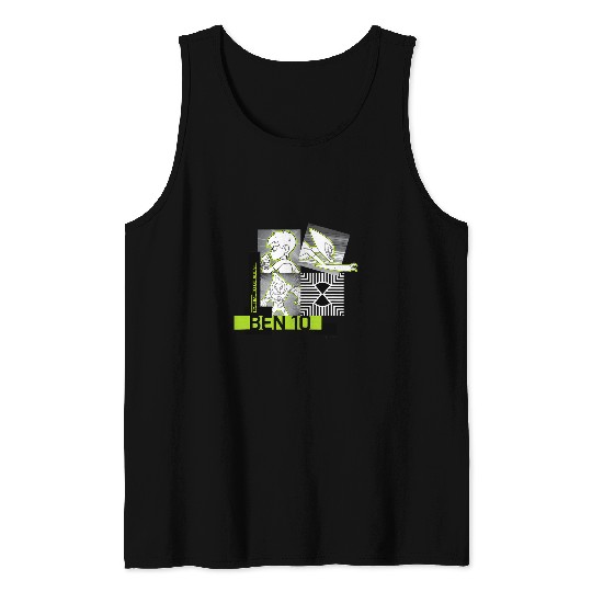 Aliens UFO Ben 10 Its Time To Go Alien Group Poster Tank Tops
