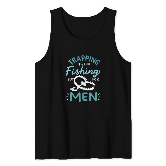 Beaver Pet Trapping Hunter Tank Tops