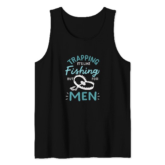 Beaver Pet Trapping Hunter Tank Tops
