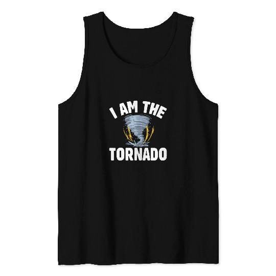 I Am The Storm Twister Tornado Hurricane Meteorologist 23 Tank Tops