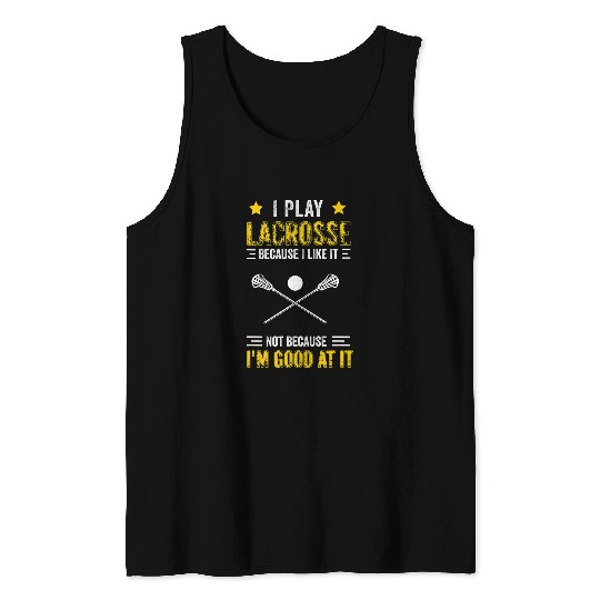 Sport Pickleball I Play Pickleball Because I Like I Pickleball player 1 Tank Tops