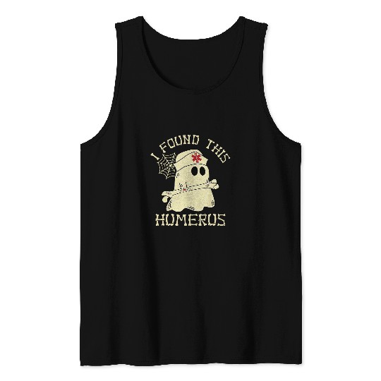 I Found This Humerus Funny Nicu nurses Halloween Doctor Women 24 Tank Tops