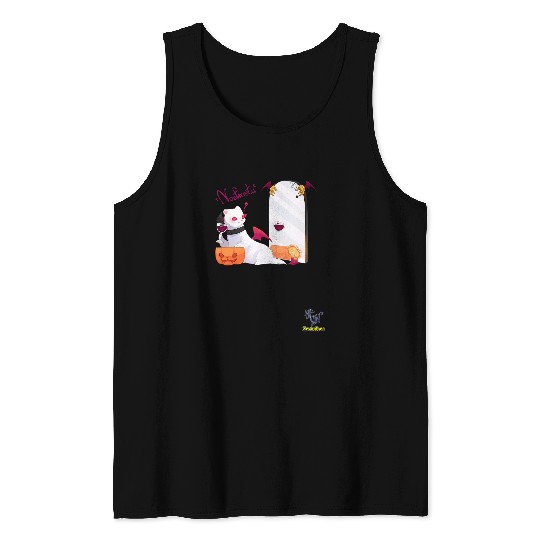 Ferret Pet Nosferretu a Vampire Ferret pun Tank Tops