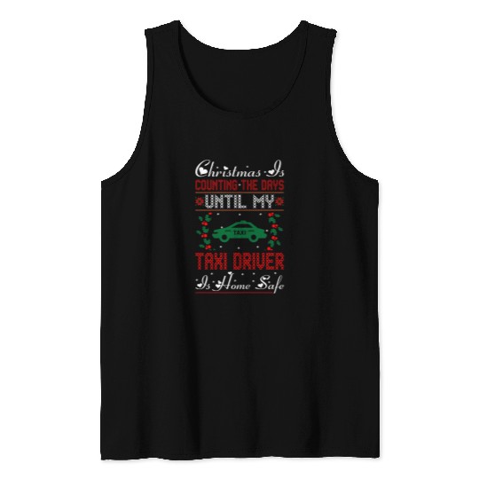 Christmas Taxi Driver Profession Gift Tank Tops