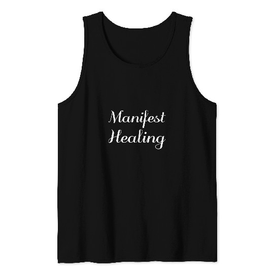 suicides Prevention 988 Ribbon Manifest Healing Tank Tops