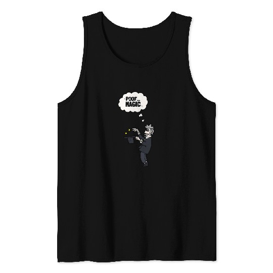 Magician Magic Mage Wizard Supernatural Witch Tank Tops