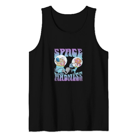 Astronaut Job Ren and Stimpy Space Madness Astronaut Tank Tops