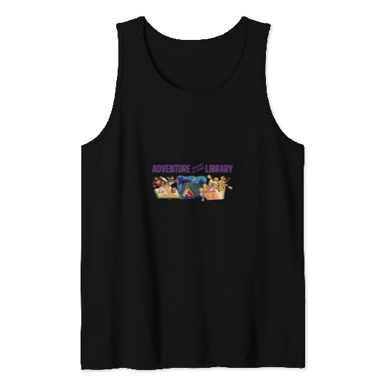 Summer Reading Program 2024 Adventure Begins at Your Library 27 Tank Tops