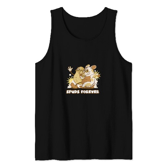 Guinea Pig Pet Potato Design Tank Tops