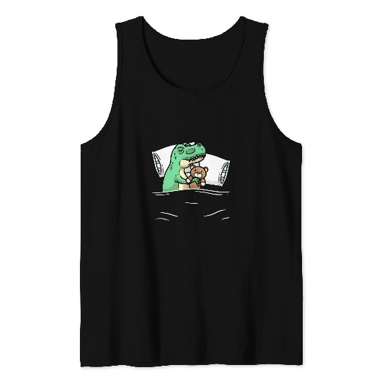 Dinosaur Pet Tyrannosaurus rexs Official Sleeping TRex Dinosaur 1 Tank Tops