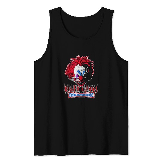 Killer Klowns From Outer Space Rough Clown Tank Tops