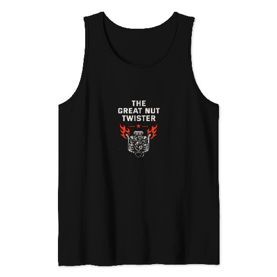 Truck Fun Great Nut Twister Mechanic Trucker Car Repair 2 Tank Tops