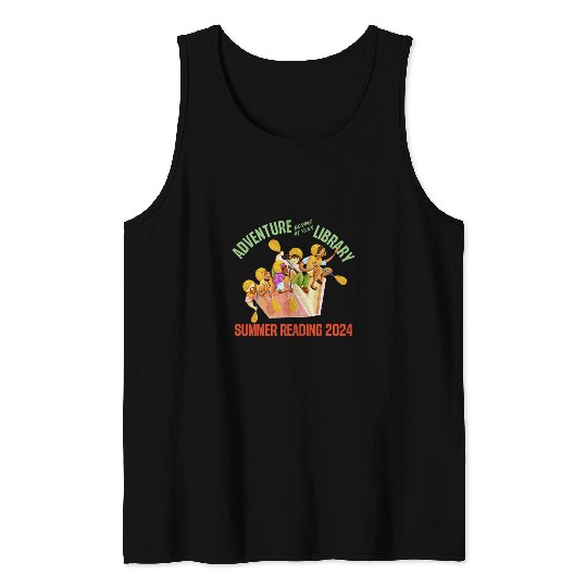 Adventure Begins At Your Library Summer Reading Program 2024 22 Tank Tops