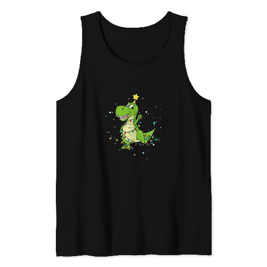 Dinosaur Pet T rexs Tyrannosaurus Tank Tops