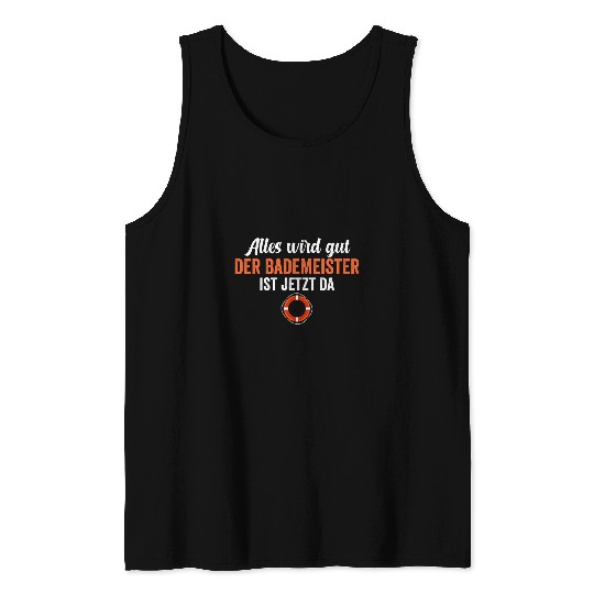 Lifeguard swimming pool Tank Tops