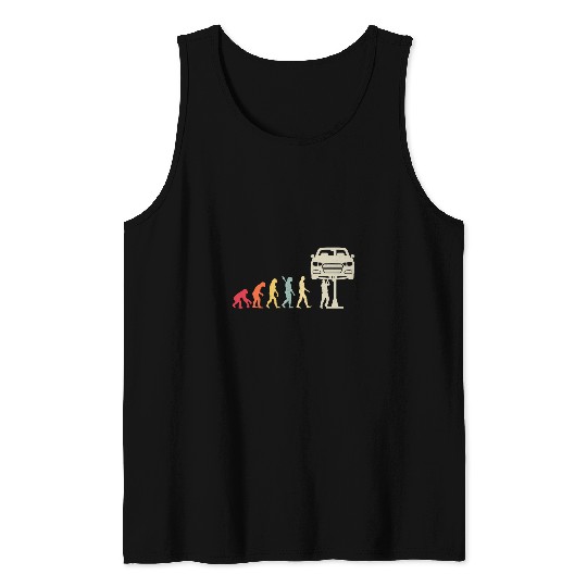 Mechanic Evolution vintages 21 Tank Tops