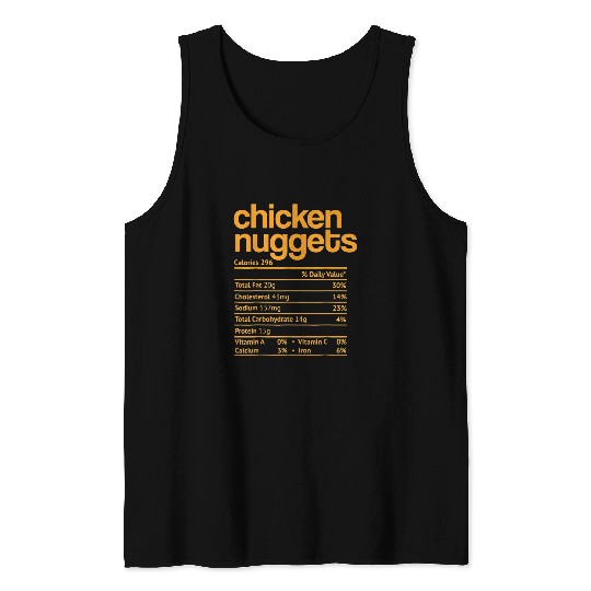 Chicken Pet thanksgiving chicken nuggets nutrition facts christmas food Tank Tops