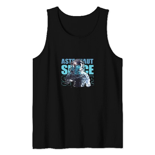 Astronaut Job Space Astronaut Galaxy Astronomy Spaceman Tank Tops