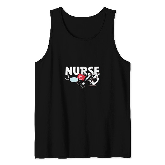 nurses Job Day nurses Week Funny nurses Life Awesome Cute Cool Tank Tops