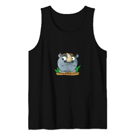 Rhino Pet Rhinoceros Odd Toed Ungulates Megafauna Rhino Tee Tank Tops