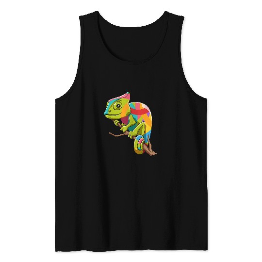 Chameleon Pet iguanas breeding reptiles Tank Tops