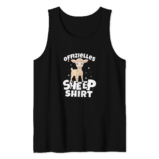 Sheep Pet official sheep sheep lamb lamb Tank Tops