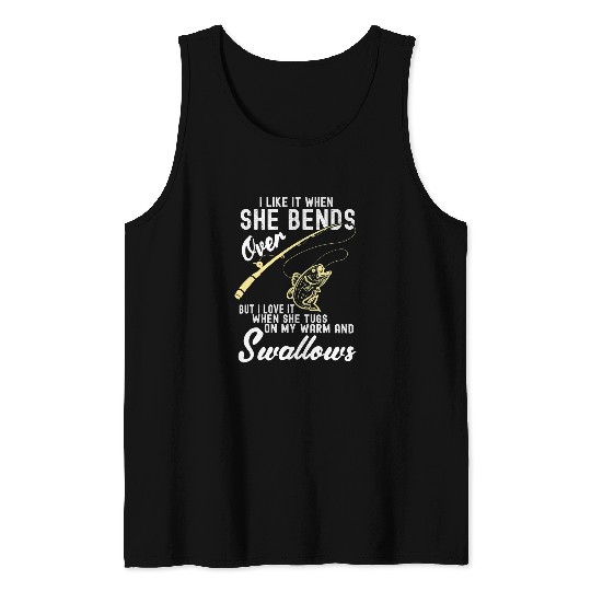 Fishing Fun Lake Erie Walleye Fishing 8 Tank Tops